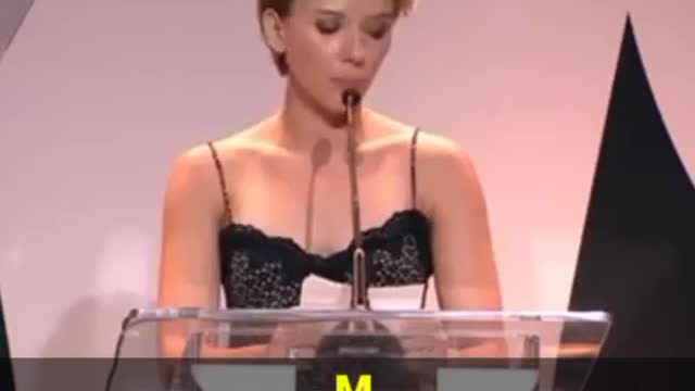 Scarlett Johansson queto, motivation speech