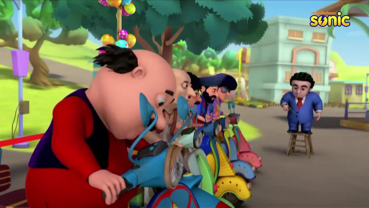 Motu Patlu _ मोटू पतलू _ Episode 3 _ Scooter Race