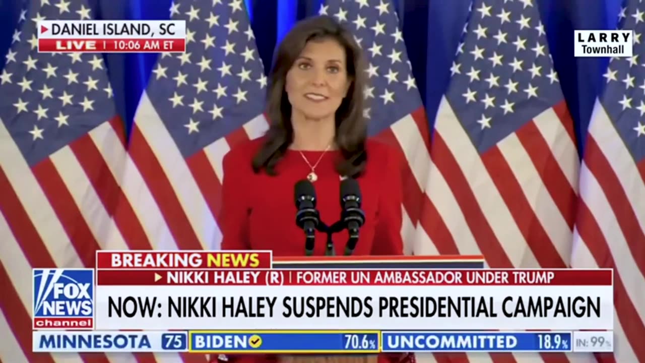 Nikki Haley BASHES TRUMP, REFUSES ENDORSEMENT in SHOCK Drop-Out Speech