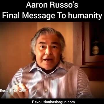 Aaron Russo's final message to the world