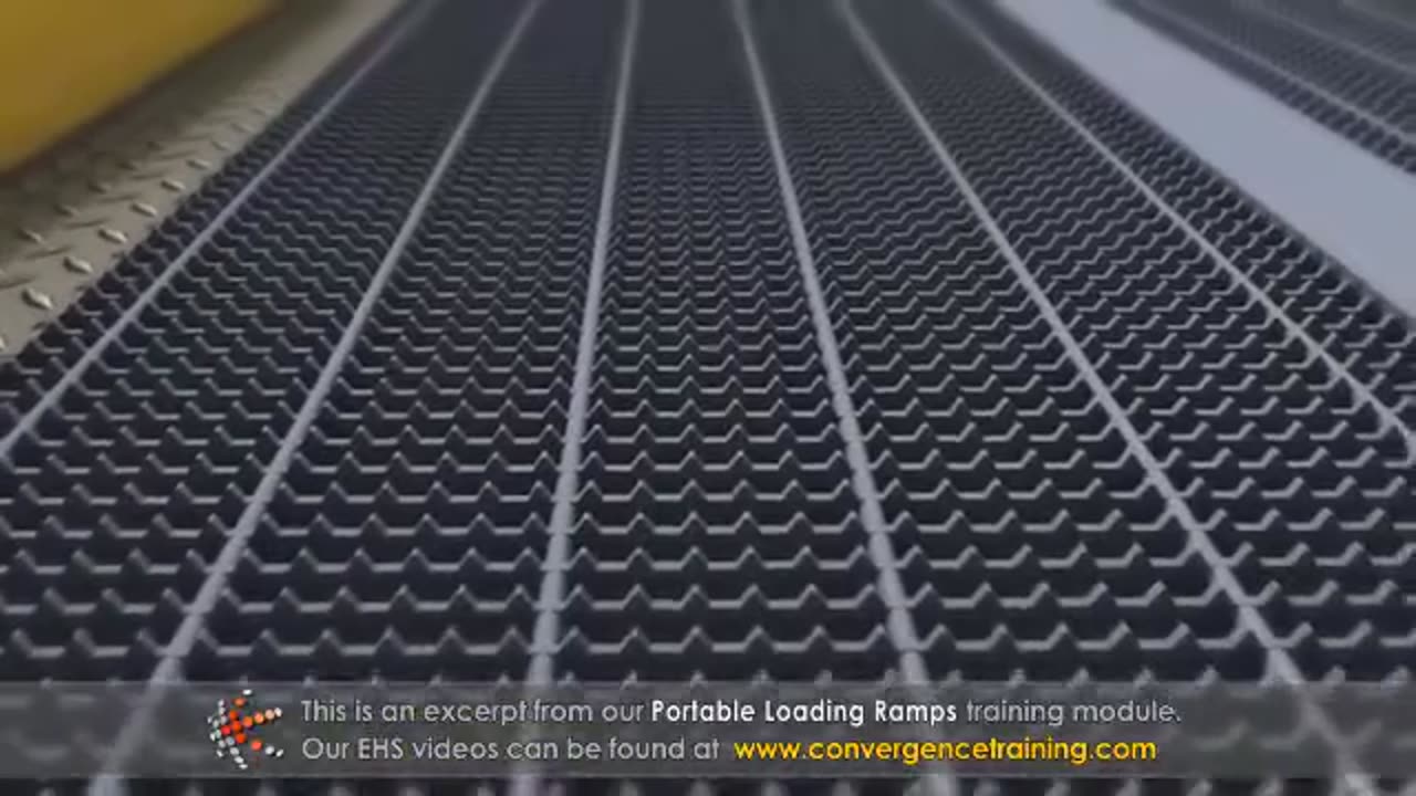 Portable Loading Ramps Training