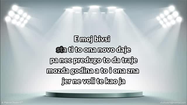 Sladja Allegro - Moj bivsi (Karaoke Studio D)™