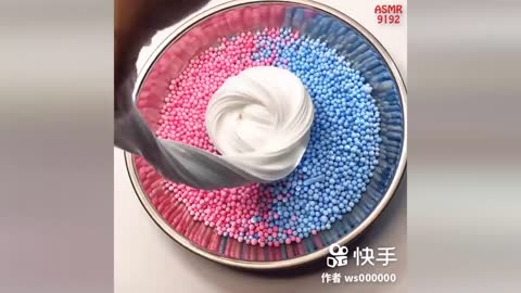 Relaxing slime satisfying