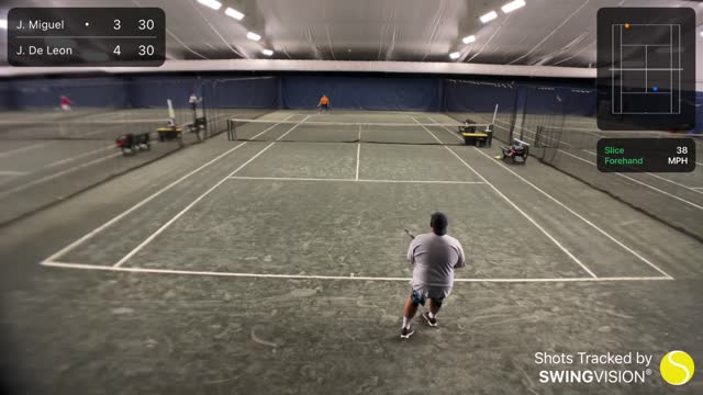 SwingVision Singles 3/25/22