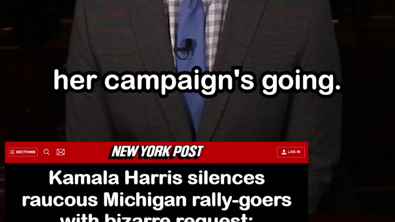 Kamala Harris Silences Michigan Crowd With Bizarre Request: ‘Shout Your Own Name’