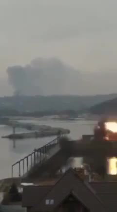 RUSSIAN AEROSPACE BOMBS BIDENs VILLA IN UKRAINE