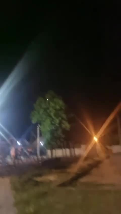 Russian air defence missile reportedly from a Pantsir-S1 fails and hits Belgorod