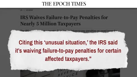 IRS Waives $1 Billion in Penalties for Taxpayers