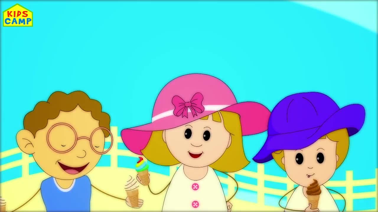 Yummy Ice Cream - Finger Family Song Nursery Rhymes