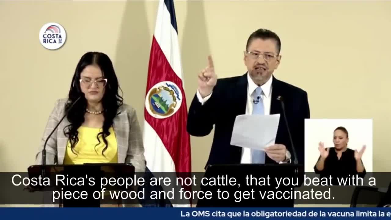 Costa Rica on vax mandates