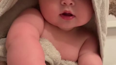 Hey cute little baby