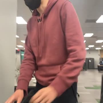 Student at University of North Texas is not happy students are printing flyers for a conservative club