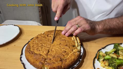 Cooking with John Dash, Total Failure Steak Cornbread and Stir-Fry was a Learning Experience.