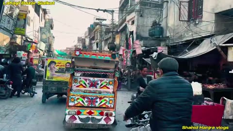 Lahai Bazar Sialkot - walking tour - Shahid Hanjra vl good