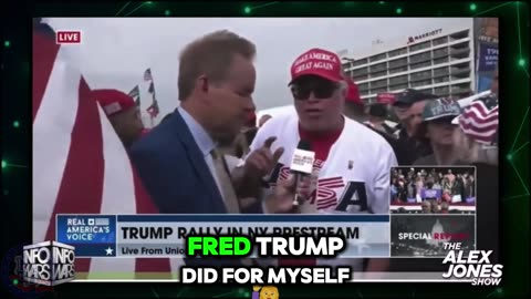 Man tell a story about what Fred Trump did for his family when his Dad died.
