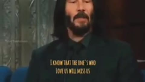 Keanu reeves ask what happens when we die