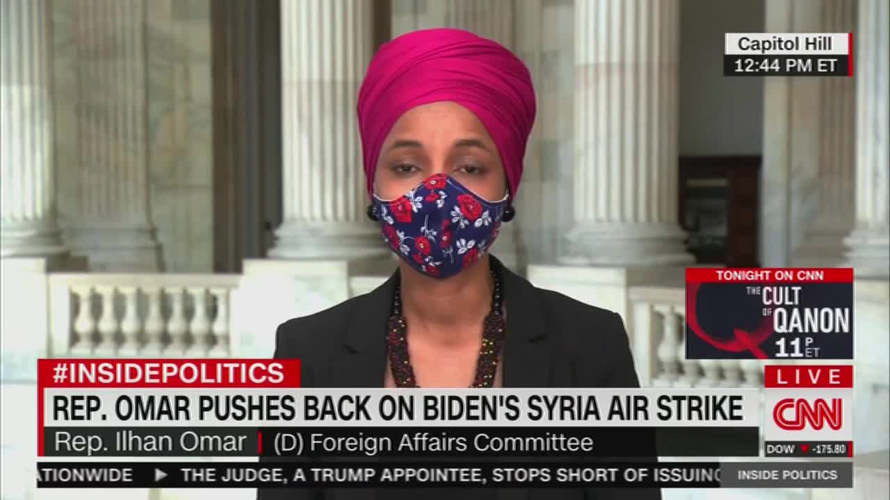 Ilhan Omar On Syrian Airstrikes