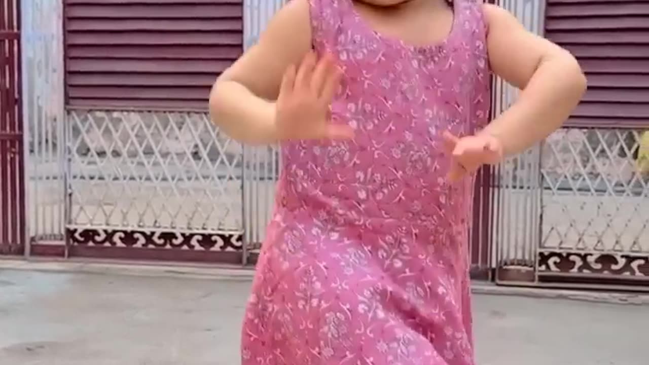 cute little girl dance