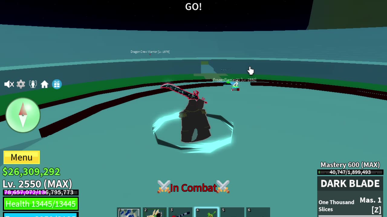 Blox Fruits - PvP practice part 5