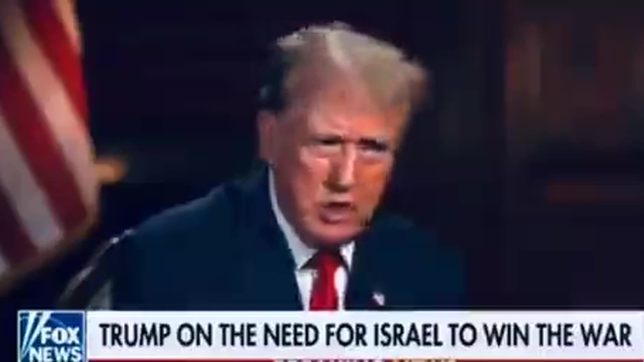 President Trump on Israel-Hamas war: