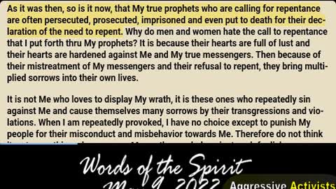 Words of the Spirit | May 9 2022
