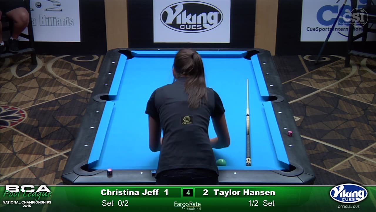 FINAL Hansen vs Jeff ▸ 9-Ball Women's Open Singles