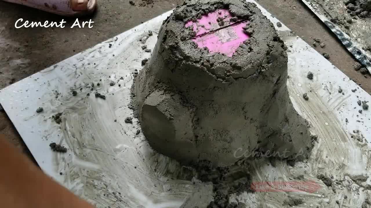 Cement craft ideas for garden. DIY ideas