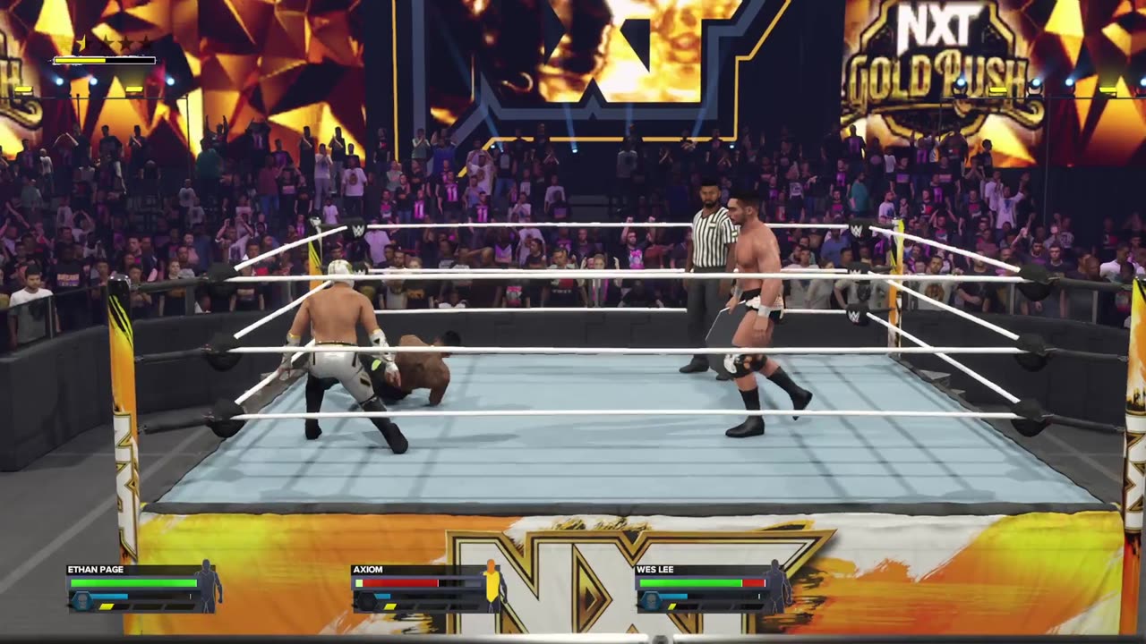 NXT 4-Man Gauntlet Eliminator Match - WWE 2K24