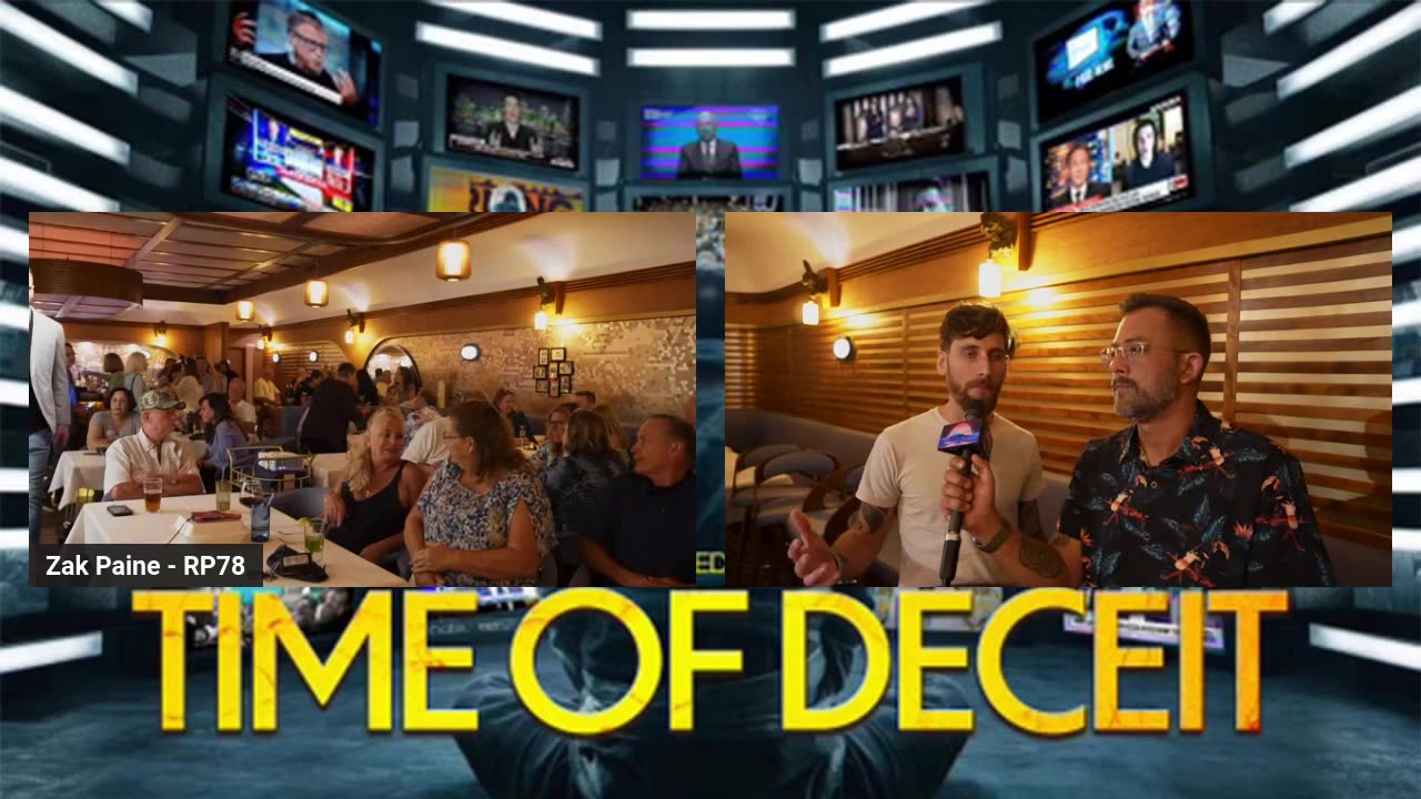 TIME OF DECEIT | LAUNCH PARTY PART 1 OF 2 | LIVE DISCUSSION