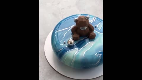 Most Satisfying Mirror Glaze Cake Decorating Compilation 2021