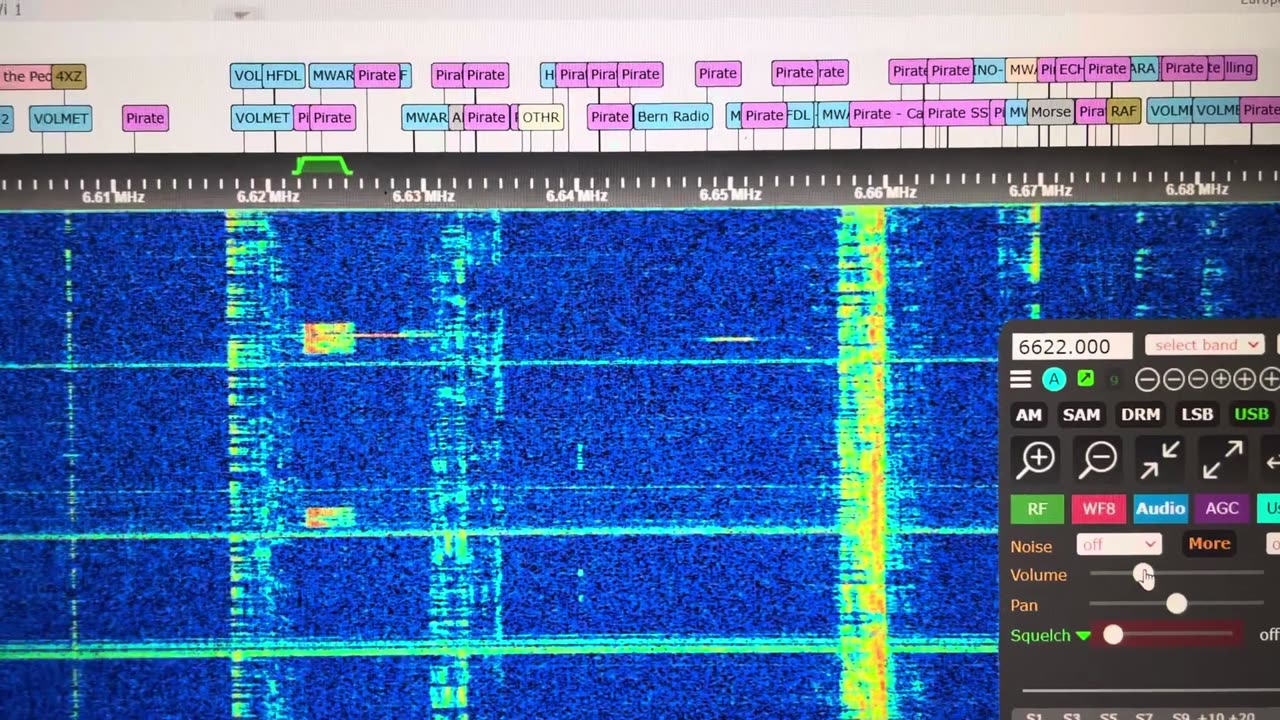 30.025 MHz FM Fishery Radio Comms + Military Radio (Unknown Source) VHF Low DX 10 15 2023