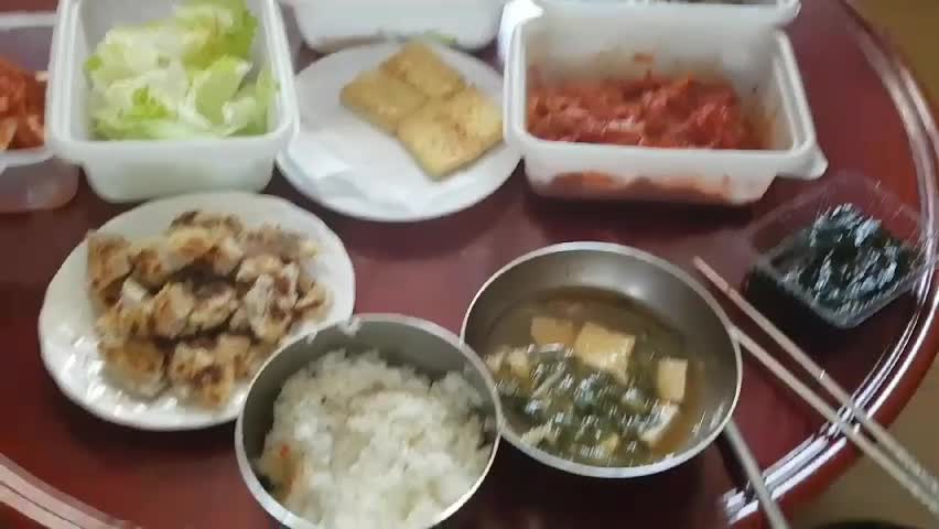 South Korea! The side dishes of ordinary people who eat at home_0408