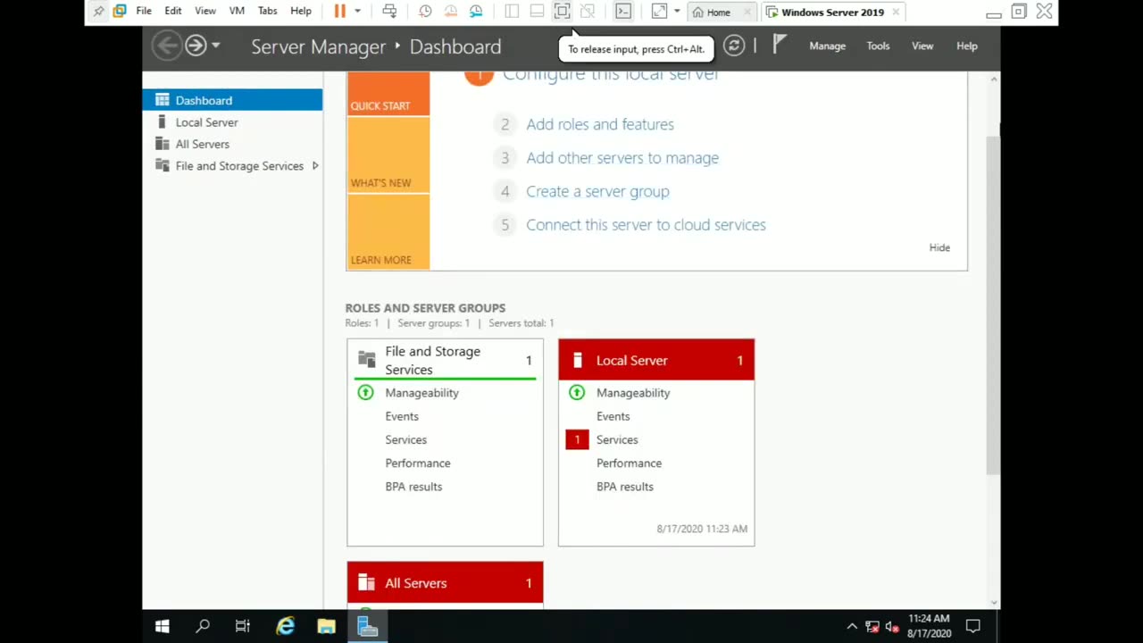 Windows server 2019 Step by step installation Bangla tutorial