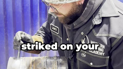 Arc Strike explained! #welding