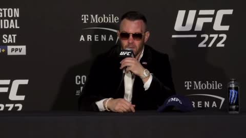 Colby Covington Gives shout out to PRESIDENT Trump after win