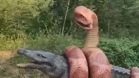 Python ANACONDA 🐍Vs Crocodile