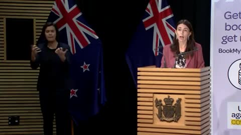 Jacinda Ardern Details Omicron Response At COVID-19 Press Briefing