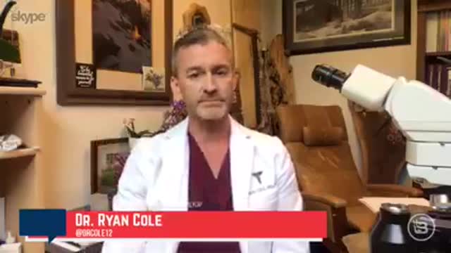 Dr. Ryan Cole explaining Covid19 and the experimental gene therapy needle