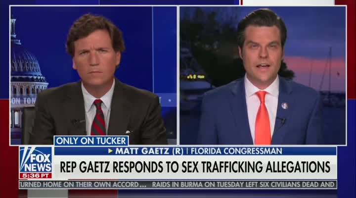 Gaetz Alleges Ex-DOJ Official Tried to Extort Him for $25M in Shocking Interview