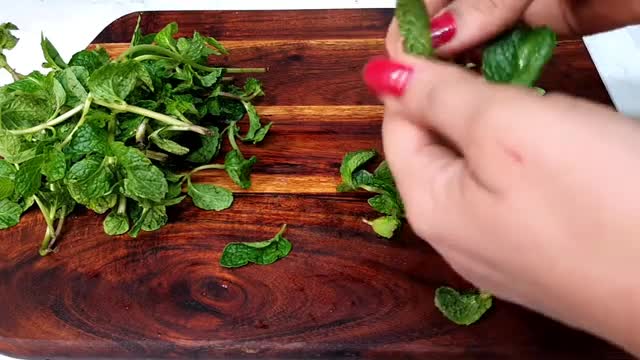 Delicious Mint Sharbat Recipe in Just 1 Minute