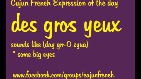 Cajun French - Daily Graphic - Part 8