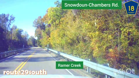 Roadtrip #73 Snowdoun-Chambers Road