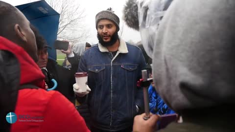 Dawah team hunts for hadith then walk away DCCI @ Speakers Corner