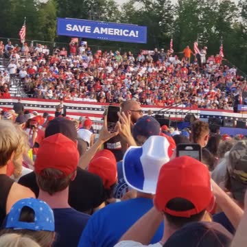 President Trumps first rally in lorain Ohio June 26 2021
