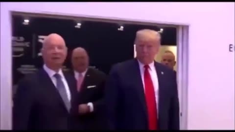 Trump and Schwab at the WEF