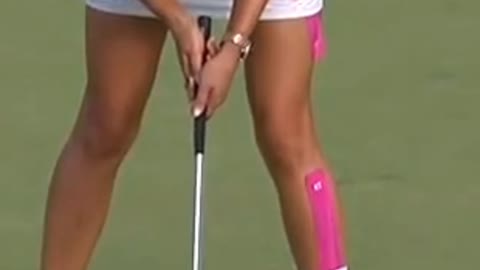 Michelle Wie Almost Ace on Par 4