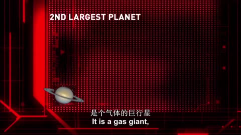 Saturn is the second largest planet for the solar system