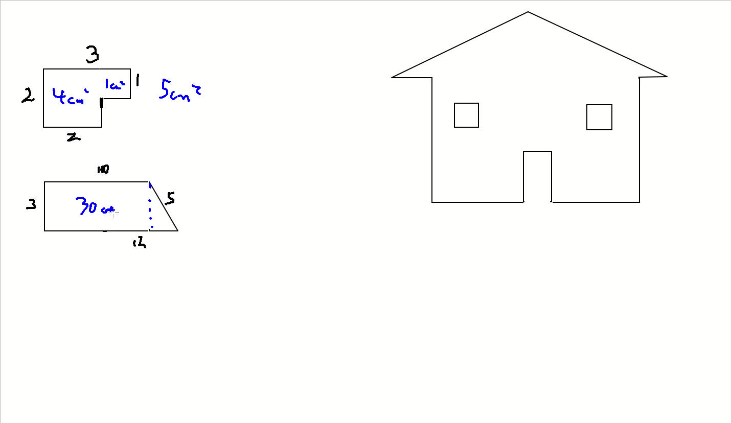 Area of composite shapes