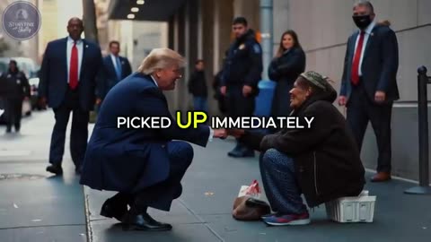 Trump Approaches Homeless Veteran Woman; What He Does Next Shocks Everyone