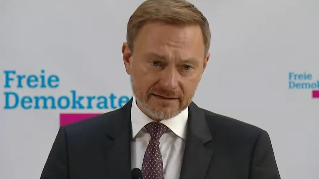 German Finance Minister Lindner (FDP): "Now is the wrong time to shut down any power plant."